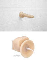 Load image into Gallery viewer, Naked Addiction 7" Rotating & Vibrating Dong w/Remote° 轉動式遙控震動假陽具