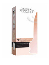 Load image into Gallery viewer, Naked Addiction 7" Rotating & Vibrating Dong w/Remote° 轉動式遙控震動假陽具